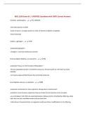 BIOL 2200 Exam &num;1 &vert; UPDATED Questions with 100&percnt; Correct Answers&NewLine;