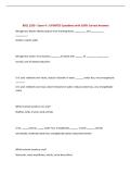 BIOL 2200 - Exam 4 &vert; UPDATED Questions with 100&percnt; Correct Answers&NewLine;