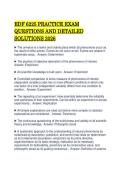 EDF 6225 PRACTICE EXAM&NewLine;QUESTIONS AND DETAILED&NewLine;SOLUTIONS 2026 