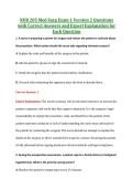 NUR 205 Exam 1 V1&comma; V2 & V3 &vert; NUR 205 Med Surg Exam 1 &vert; Saint Paul&rsquo;s School of Nursing &vert; Complete Exam Bundle with Detailed Verified Answers