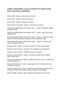 AZ900- DESCRIBE CLOUD CONCEPTS QUESTIONS WITH VERIFIED ANSWERS