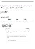 NUR 310 Exam 1 &vert; 50 Full Questions and Answers &vert; 2026 Update &vert; 100&percnt; Correct - Denver College of Nursing&period;