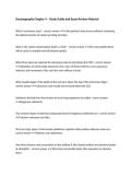 Oceanography Chapter 4 &ndash; Study Guide and Exam Review Material