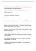 BIO 2200 Exam 1 Study Guide &vert; UPDATED Questions with 100&percnt; Correct Answers&NewLine;