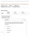 NUR 310 Exam 2 &vert; Questions and Answers &vert; 2026 Update &vert; 100&percnt; Correct - Denver College of Nursing&period;