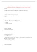 Bio 2200 Exam 1 &vert; UPDATED Questions with 100&percnt; Correct Answers&NewLine;