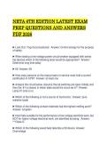 NETA 6TH EDITION LATEST EXAM&NewLine;PREP QUESTIONS AND ANSWERS&NewLine;PDF 2026 