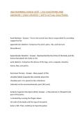 ISSA RUNNING COACH CERT &vert; 251 QUESTIONS AND ANSWERS &vert; 2026 UPDATED &vert; WITH ACTUAL SOLUTIONS&period;