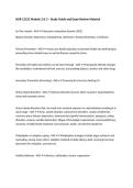 NUR 1212C Module 2 & 3 &ndash; Study Guide and Exam Review Material