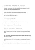 NUR 1212C Package Deal &ndash; Complete Study Guide and Comprehensive Exam Review Material