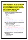 Florida Ornamental & Turf Pest Control Exam&NewLine;With Actual Questions & Verified Answers&comma;&NewLine;Plus Explained Rationales&sol;Expert Verified For&NewLine;Guaranteed 100&percnt; Pass 2026&sol;Latest&NewLine;Update&sol;Instant Download Pdf
