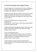 E153 final Exam Questions With Complete Solutions