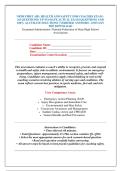 NFHS FIRST AID&comma; HEALTH AND SAFETY FOR COACHES EXAM - &NewLine;&lpar;45 QUESTIONS&rpar; UP-TO-DATE ACTUAL EXAM QUESTIONS AND &NewLine;100&percnt; ACCURATE SOLUTIONS &vert; VERIFIED ANSWERS - INSTANT &NewLine;PDF DOWNLOAD 