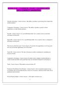 ECON 2110 &ndash; CLEMSON  EXAM 1 QUIZZES WITH 100&percnt; CORRECT ANSWERS &period;