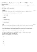 NUR 212 Package Deal &ndash; Complete Study Guide and Comprehensive Exam Review Material