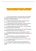 BSN 225 HESI VERIFIED EXAM SOLUTIONS - COMPREHENSIVE QUESTIONS AND ANSWERS - CURRENT VERSION 2026&sol;2027
