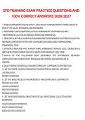 Emergency Fire Dispatch &lpar;EFD&rpar; &ndash; Training Exam Practice Questions and Verified Answers 2026&sol;2027 Complete Exam Material