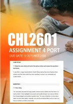 CHL2601 Assignment 4 Portfolio Semester 2 Answers 2026 - Due 8 October 2026