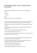 NUR 304 9th Edition Questions &ndash; Exam 2 &ndash; Study Guide and Exam Review Material