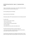 NUR 304 Final Exam Study Guide &ndash; Chapter 15 &ndash; Comprehensive Review Material