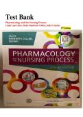 TEST BANK for Pharmacology and the Nursing Process 8th Edition Linda Lane Lilley&comma; Shelly Rainforth Collins&comma; Julie S&period; Snyder All Chapters &lpar;1-58&rpar;&vert; A&plus; ULTIMATE GUIDE 2026
