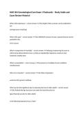 NUR 304 Gerontological Care Exam 1 Flashcards &ndash; Study Guide and Exam Review Material
