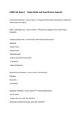 NURS 304 Exam 1 &ndash; Study Guide and Exam Review Material