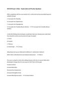 NUR 304 Exam 1 EAQs &ndash; Study Guide and Practice Questions