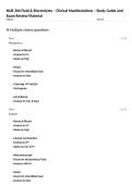 NUR 304 Fluid & Electrolytes &ndash; Clinical Manifestations &ndash; Study Guide and Exam Review Material