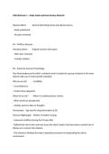 NUR 304 Exam 1 &ndash; Study Guide and Exam Review Material