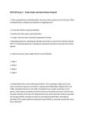 NUR 304 Exam 3 &ndash; Study Guide and Exam Review Material-