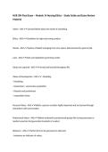 NUR 304 Final Exam &ndash; Module 14 Nursing Ethics &ndash; Study Guide and Exam Review Material