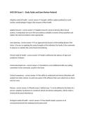NUR 304 Exam 1 &ndash; Study Guide and Exam Review Material