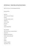 NUR 304 Exam 4 &ndash; Study Guide and Exam Review Material