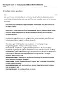 Nursing 304 Exam 3 &ndash; Study Guide and Exam Review Material