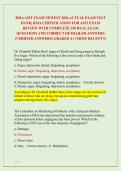 RMA AMT EXAM NEWEST 2026 ACTUAL EXAM TEST &NewLine;BANK&vert; RMA CERTIFICATION FOR AMT EXAM &NewLine;REVIEW WITH COMPLETE 350 REAL EXAM &NewLine;QUESTIONS AND CORRECT DETRAILED ANSWERS &NewLine;&lpar;VERIFIED ANSWERS&rpar; ALREADY GRADED A&plus; &lpar;MOST RECENT&excl;&excl;&rpar;