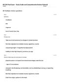 NR 304 Final Exam &ndash; Study Guide and Comprehensive Review Material