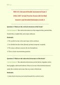 NUR631&sol; NUR 631 Exam 3&colon;  &lpar;Latest 2026&sol; 2027 Update&rpar; Advanced Health Assessment&colon; History and Physical Examination Review&vert; Comprehensive Test Bank with Verified Answers and Detailed Rationales&vert; Grade A&vert; 100&percnt; Correct &lpar;Verified Solutions&rpar; &ndash; Chamberlain&NewLine;&NewLine;