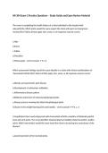 NR 304 Exam 2 Practice Questions &ndash; Study Guide and Exam Review Material