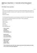 NR304 Exam 1 Edapt Weeks 1&ndash;3 &ndash; Study Guide and Exam Review Material