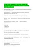 ISTM 630 -Midterm Review Exam All Questions Solved 100&percnt; Correct &lpar;2025-2026&rpar; Updated&period;
