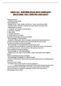 NRSG 327 - MIDTERM EXAM WITH COMPLETE SOLUTIONS 100&percnt; VERIFIED 2026-2027&excl;&excl;