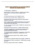 T2 EX4 L1 &lpar;PHARM&period; PARKINSON'S&rpar; &lpar;FOX&rpar; EXAM WITH COMPLETE SOLUTIONS 100&percnt; VERIFIED 2026-2027&excl;&excl;