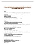 NRSG 327 WEEK 4 &ndash; SHOCK EXAM WITH COMPLETE SOLUTIONS 2026-2027&excl;&excl;