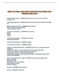 NRSG 329 FINAL EXAM WITH COMPLETE SOLUTIONS 100&percnt; VERIFIED 2026-2027&excl;&excl;
