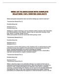 NRSG 327 PACKAGED EXAMS&excl;&excl;