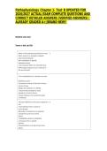 Pathophysiology Chapter 1- Test B UPDATED FOR 2026&sol;2027 ACTUAL EXAM COMPLETE QUESTIONS AND CORRECT DETAILED ANSWERS &lpar;VERIFIED ANSWERS&rpar; &vert;ALREADY GRADED A&plus;&vert;&vert;BRAND NEW&excl;&excl;&NewLine;&NewLine;