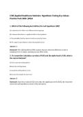 C785 Applied Healthcare Statistics&colon; Hypothesis Testing & p-Values&NewLine;Practice Pack 2026 &vert;WGU