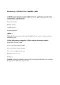 Biochemistry C785 Final Exam Prep 2026 &vert;WGU