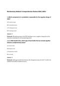 Biochemistry Module 3 Comprehensive Review 2026 &vert;WGU